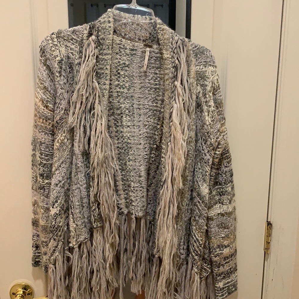 Free People Wool Cardigan